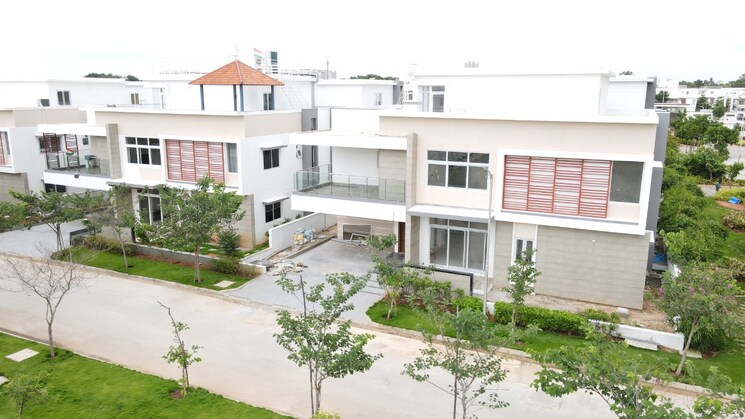Exterior View, visions-urjith 4 Bedroom 4535 Sq.Ft. Villa In Tellapur Hyderabad 8950314