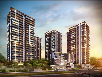 3 BHK Apartment – Exterior View View at Aparna Luxor Park, Kondapur - for Sale