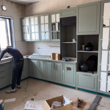 Kitchen in 4 BHK Builder Floor at Sector 85 – for Sale