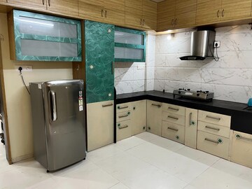 Kitchen in 2.5 BHK Apartment at Hari Om Puram, Aundh – for Rent