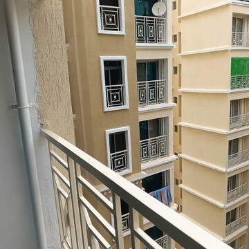 Balcony in 1 BHK Apartment at Shellproof Gladiolus Tower, Vasai East – for Rent