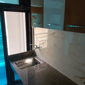Kitchen in 1 BHK Apartment at Shellproof Gladiolus Tower, Vasai East – for Rent