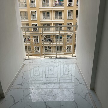 Balcony in 1 BHK Apartment at Shellproof Gladiolus Tower, Vasai East – for Rent
