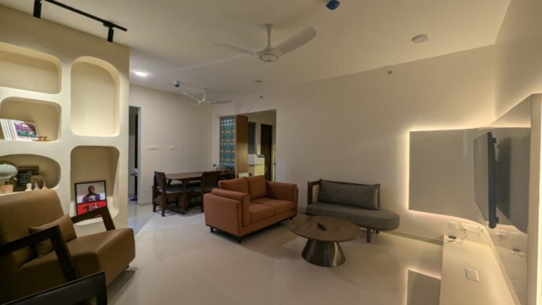 Living Room, yashada-vivanta-vantage-twenty-one 3 Bedroom 1099 Sq.Ft. Apartment In Pimpri Pune 8950403
