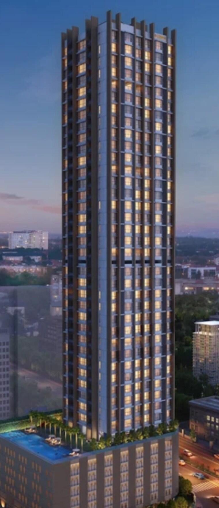 Exterior View, lodha-primo 3 Bedroom 1200 Sq.Ft. Apartment In Parel Mumbai 8950479