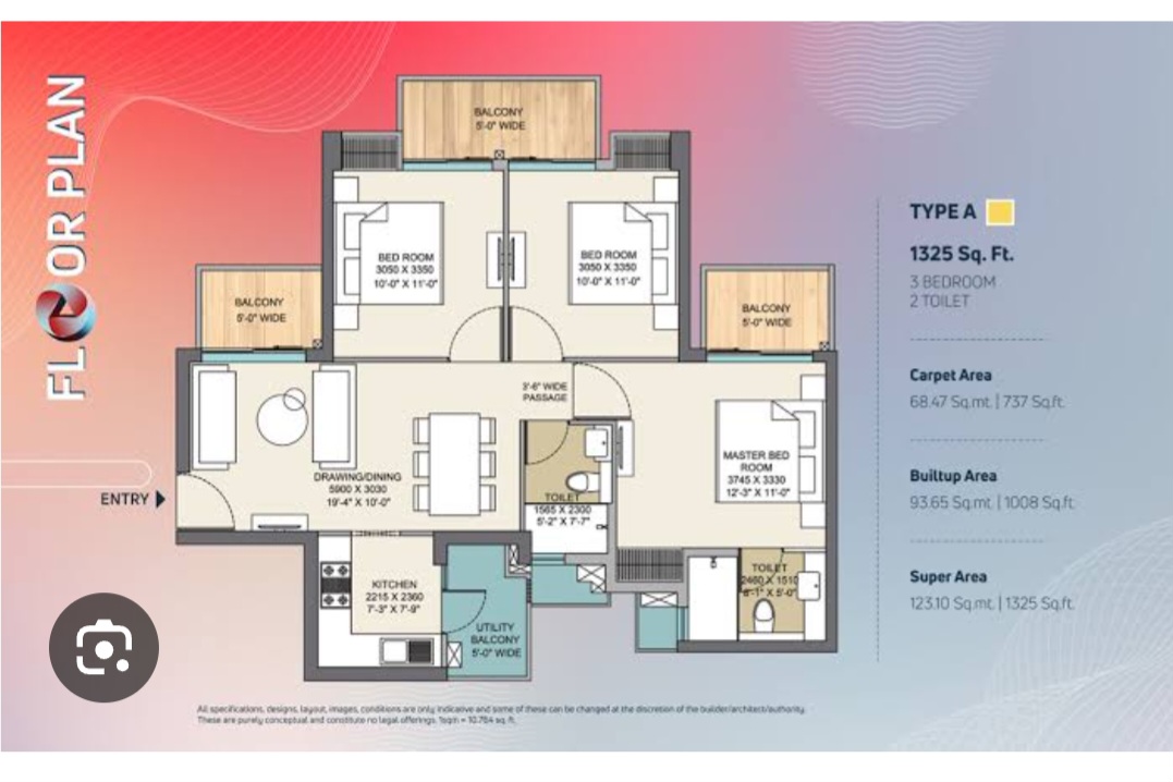 3 BHK Apartment For Sale in Nirala Trio
