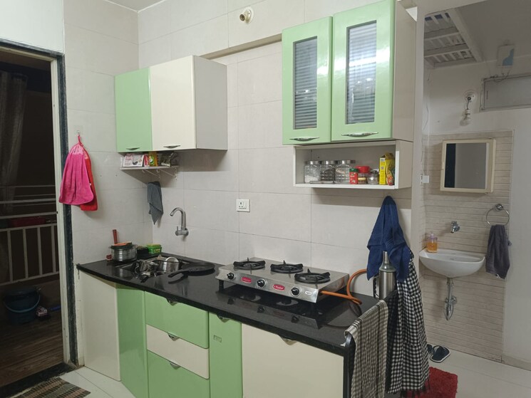 Kitchen, punawale 2 Bedroom 700 Sq.Ft. Apartment In Punawale Pune 8950446