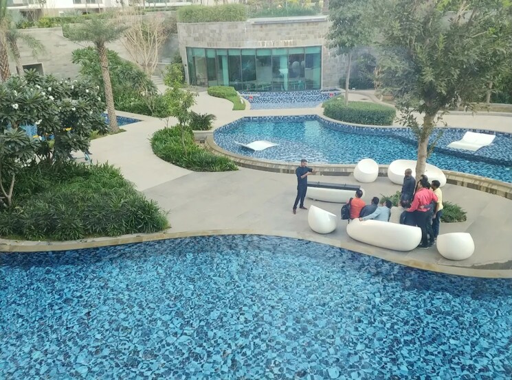 Swimming Pool, dlf-the-crest 4 Bedroom 3150 Sq.Ft. Apartment In Sector 54 Gurgaon 8950627