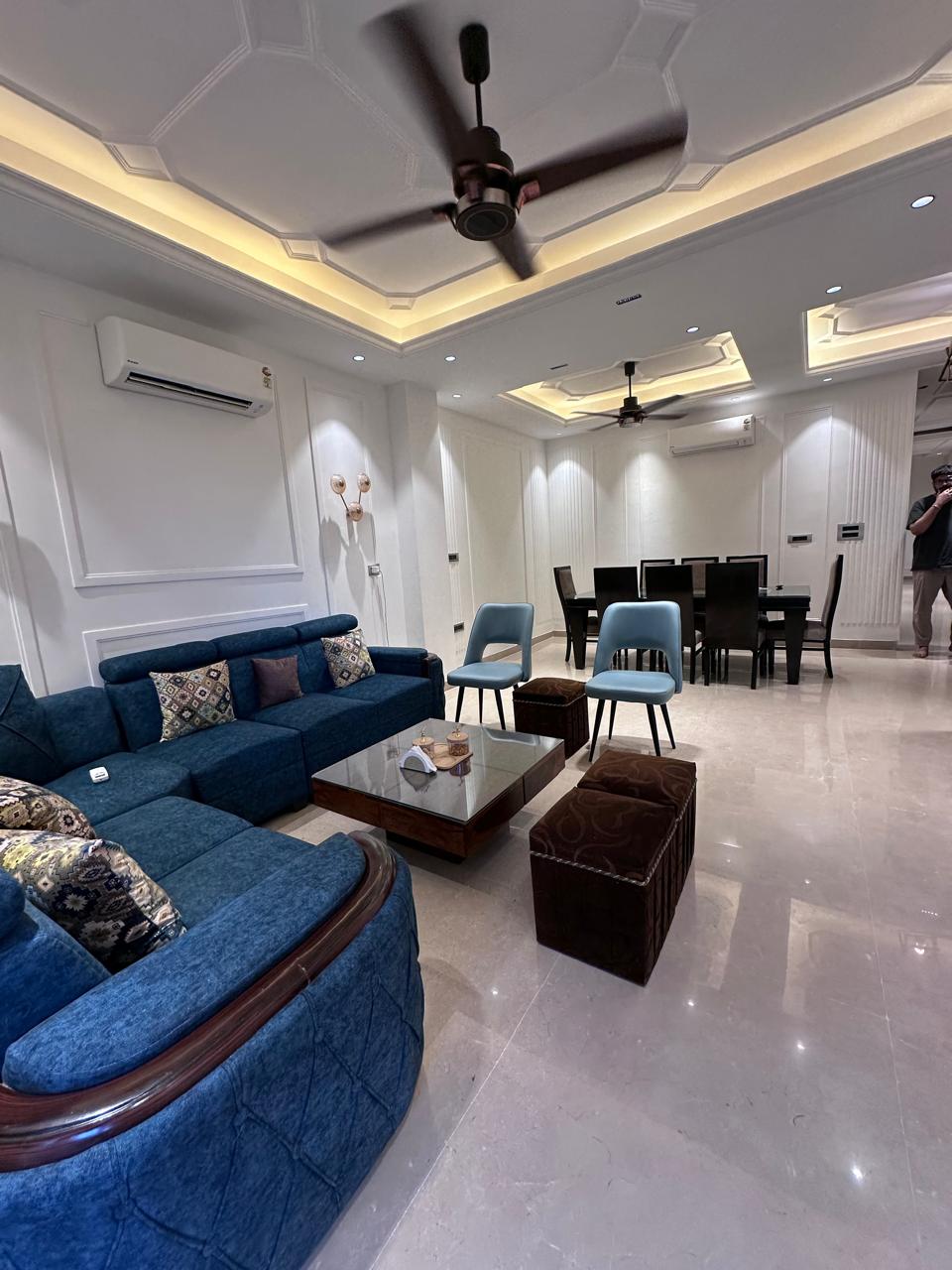 3 BHK Builder Floor For Rent in Ansal Sushant Apartments