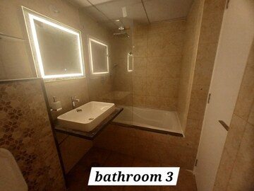 Bathroom in 3 BHK Apartment at Casagrand Boulevard, Hennur Road – for Rent