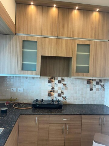 Kitchen in 3 BHK Apartment at Gaur City 7th Avenue, Sector 4 Greater Noida – for Rent