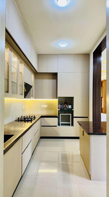 Kitchen in 3 BHK Apartment at Century Ethos, Hebbal – for Rent
