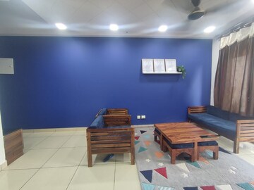 Living Room in 3 BHK Apartment at Mana Uber Verdant II, Sarjapur Road – for Rent