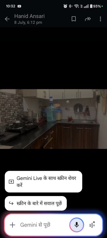 Kitchen in 2 BHK Builder Floor at Amar Colony – for Rent