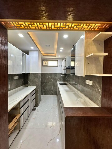 Kitchen in 2 BHK Builder Floor at Janakpuri – for Sale