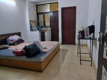Living Room in 1 RK Builder Floor at Saket – for Rent