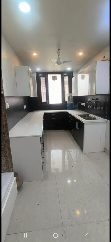 Kitchen in 3 BHK Builder Floor at Puri PP City Centre, Pitampura – for Rent
