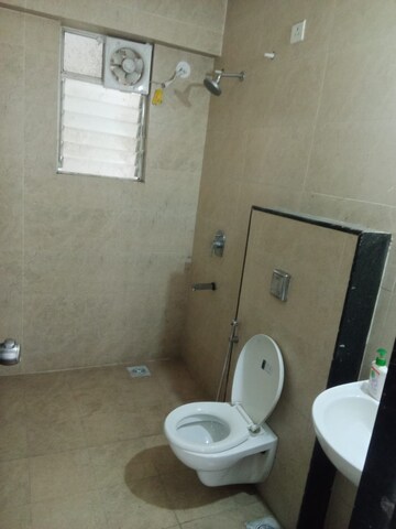 Bathroom in 3 BHK Apartment at Baner – for Rent