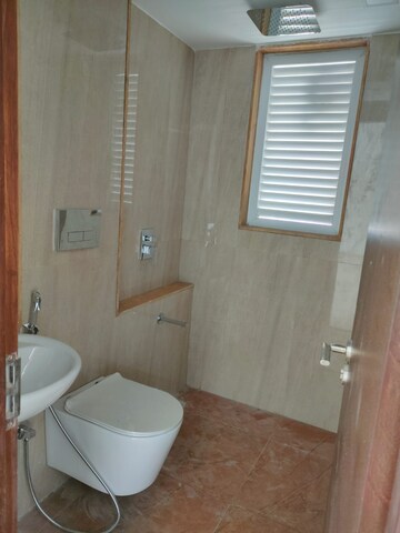 Bathroom in 2 BHK Apartment at Ruparel Ariana, Parel – for Rent