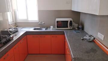 Kitchen in 3 BHK Builder Floor at Emaar MGF Emerald Hills, Sector 65 – for Rent