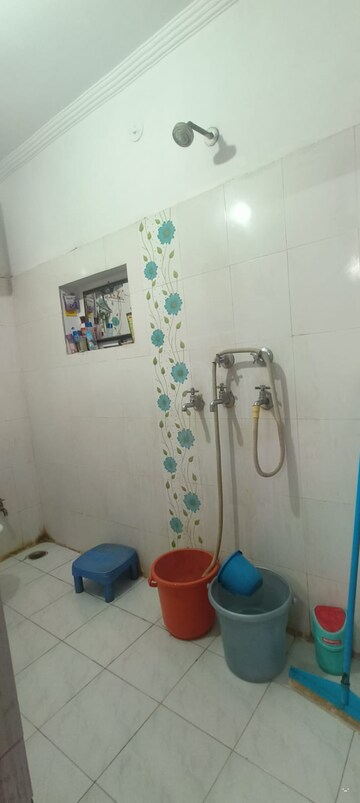 Bathroom in 3 BHK Builder Floor at Mahindra Enclave – for Sale