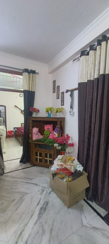 Living Room in 3 BHK Builder Floor at Mahindra Enclave – for Sale