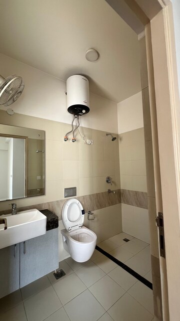 Bathroom in 2 BHK Apartment at M3M Marina, Sector 68 – for Rent