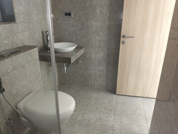 Bathroom in 3 BHK Apartment at Oberoi Sky City, Borivali East – for Rent