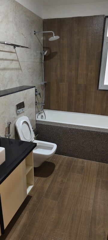 Bathroom in 4 BHK Apartment at Uchdpl Veridia Oakwood Enclave, Wave City – for Rent