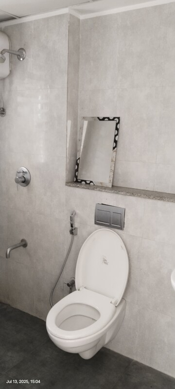 Bathroom in 1.5 BHK Apartment at Lodha Downtown, Dombivli East – for Rent