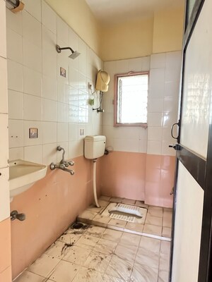 Bathroom in 2 BHK Apartment at New Brahmand Phase 7 CHS, Kiran Mill Colony – for Sale