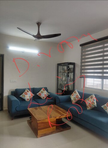 Living Room in 3 BHK Apartment at Sare Home, Sector 92 – for Sale