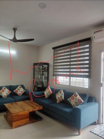 Living Room in 3 BHK Apartment at Sare Home, Sector 92 – for Sale
