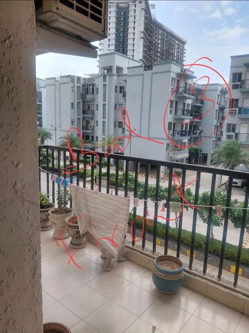 Balcony in 3 BHK Apartment at Sare Home, Sector 92 – for Sale
