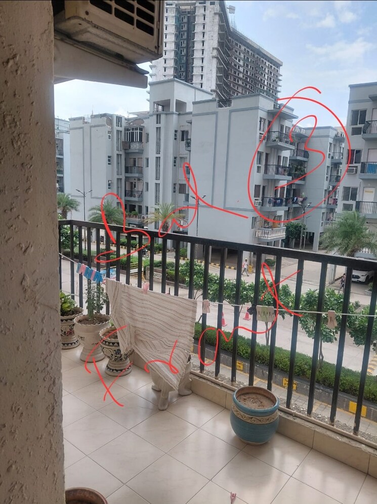 Balcony, sare-home 3 Bedroom 1523 Sq.Ft. Apartment In Sector 92 Gurgaon 8908857