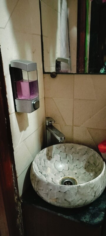Bathroom in 1 BHK Apartment at Saibaba Vihar Complex, Anand Nagar – for Rent