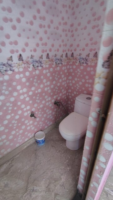 Bathroom in 2 BHK Builder Floor at Dwarka Mor – for Rent