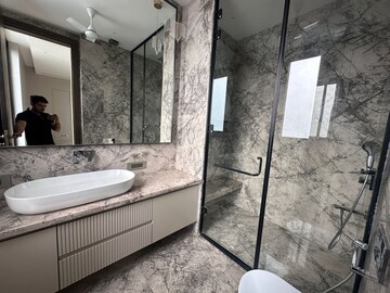 Bathroom in 4 BHK Builder Floor at Greater Kailash ii – for Rent
