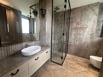 Bathroom in 4 BHK Builder Floor at Greater Kailash ii – for Rent