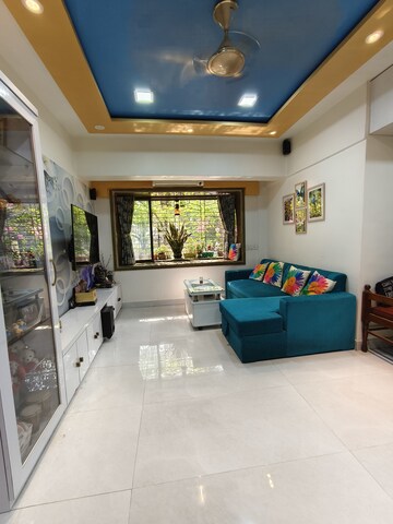 Living Room in 1 BHK Apartment at Panch Mahal, Powai – for Rent