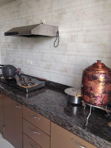 Kitchen in 2 BHK Apartment at Shikhar Tower, Kopar Khairane – for Rent