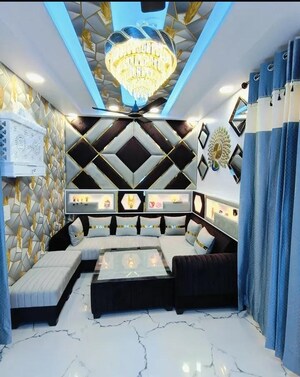 Living Room in 3 BHK Builder Floor at Sector 28 – for Sale