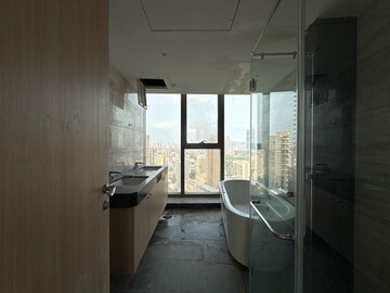 Building Lobby in 4 BHK Apartment at Rustomjee Crown, Prabhadevi – for Sale