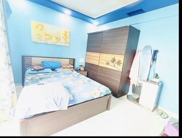 Bedroom in 3 BHK Apartment at Galaxy Green Woods, Kharghar – for Sale