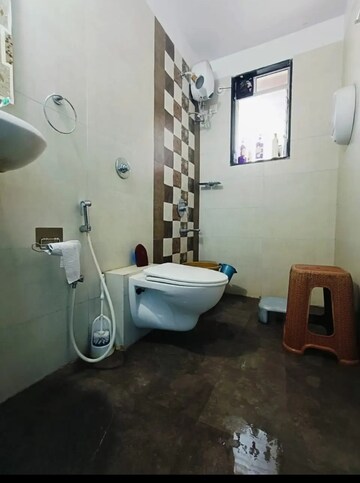 Bathroom in 3 BHK Apartment at Galaxy Green Woods, Kharghar – for Sale