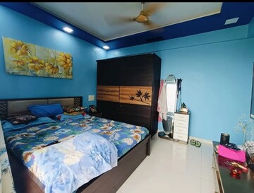 Bedroom in 3 BHK Apartment at Galaxy Green Woods, Kharghar – for Sale