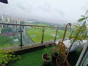 Balcony in 3 BHK Apartment at Galaxy Green Woods, Kharghar – for Sale
