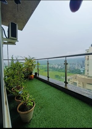Balcony in 3 BHK Apartment at Galaxy Green Woods, Kharghar – for Sale