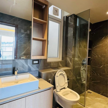 Attached Bathroom in 2 BHK Apartment at Goregaon East – for Rent
