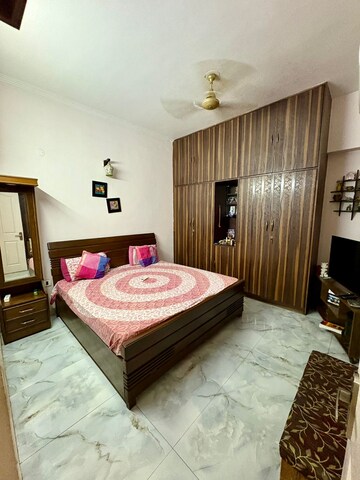 Bedroom in 4 BHK Apartment at Uninav Bliss, Raj Nagar Extension – for Rent